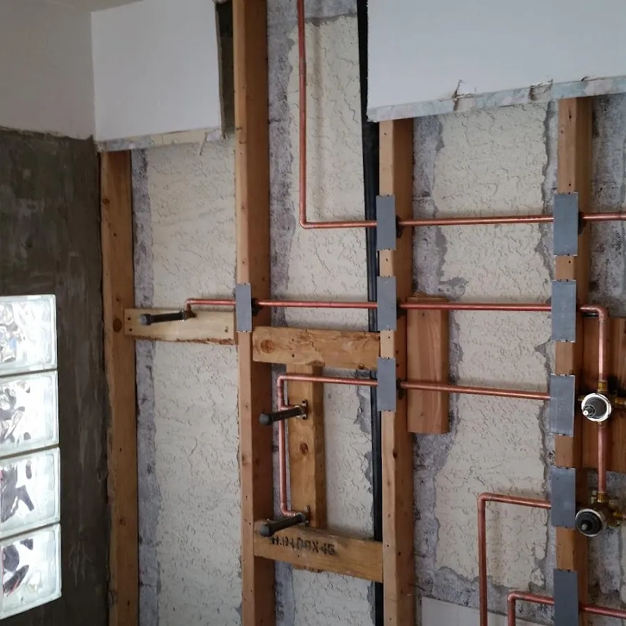 Copper pipe installation for Repiping in Belton